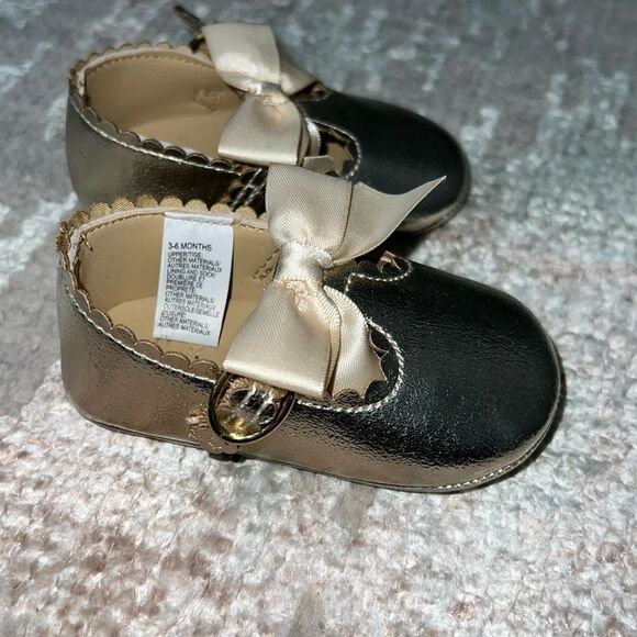 NWT JANIE & JACK BABY SHOES 3/6M - Picture 9 of 11